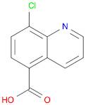 5-Quinolinecarboxylic acid, 8-chloro-