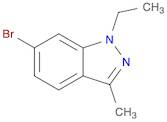 1H-Indazole, 6-bromo-1-ethyl-3-methyl-