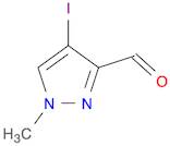 1H-Pyrazole-3-carboxaldehyde, 4-iodo-1-methyl-