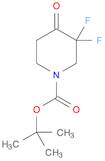 1-Piperidinecarboxylic acid, 3,3-difluoro-4-oxo-, 1,1-dimethylethyl ester