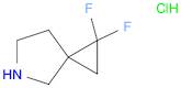 5-Azaspiro[2.4]heptane, 1,1-difluoro-, hydrochloride (1:1)