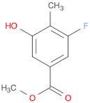 Benzoic acid, 3-fluoro-5-hydroxy-4-methyl-, methyl ester