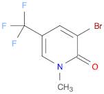 2(1H)-Pyridinone, 3-bromo-1-methyl-5-(trifluoromethyl)-