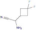 Cyclobutaneacetonitrile, α-amino-3,3-difluoro-