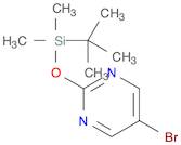 Pyrimidine, 5-bromo-2-[[(1,1-dimethylethyl)dimethylsilyl]oxy]-