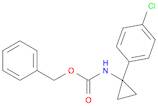 Carbamic acid, N-[1-(4-chlorophenyl)cyclopropyl]-, phenylmethyl ester
