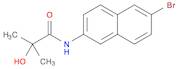 Propanamide, N-(6-bromo-2-naphthalenyl)-2-hydroxy-2-methyl-