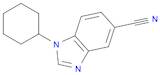 1H-Benzimidazole-5-carbonitrile, 1-cyclohexyl-