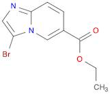 IMidazo[1,2-a]pyridine-6-carboxylic acid, 3-broMo-, ethyl ester