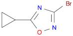 1,2,4-Oxadiazole, 3-bromo-5-cyclopropyl-
