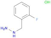 Hydrazine, [(2-fluorophenyl)methyl]-, hydrochloride (1:1)