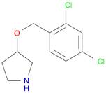 Pyrrolidine, 3-[(2,4-dichlorophenyl)methoxy]-