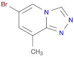 1,2,4-Triazolo[4,3-a]pyridine, 6-bromo-8-methyl-