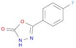 1,3,4-Oxadiazol-2(3H)-one, 5-(4-fluorophenyl)-