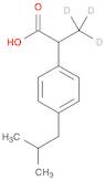 Benzeneacetic acid, α-(methyl-d3)-4-(2-methylpropyl)- (9CI)