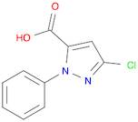 1H-Pyrazole-5-carboxylic acid, 3-chloro-1-phenyl-