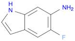 1H-Indol-6-amine, 5-fluoro-