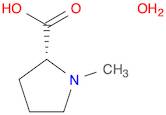 D-Proline, 1-methyl-, hydrate (1:1)
