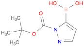 1H-Pyrazole-1-carboxylic acid, 5-borono-, 1-(1,1-dimethylethyl) ester