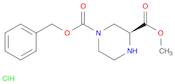 1,3-Piperazinedicarboxylic acid, 3-methyl 1-(phenylmethyl) ester, hydrochloride (1:1), (3S)-