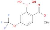 Benzoic acid, 2-borono-4-(trifluoromethoxy)-, 1-methyl ester