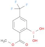 Benzoic acid, 2-borono-4-(trifluoromethyl)-, 1-methyl ester