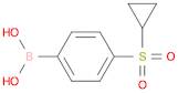 Boronic acid, B-[4-(cyclopropylsulfonyl)phenyl]-