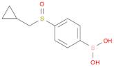 Boronic acid, B-[4-[(cyclopropylmethyl)sulfinyl]phenyl]-