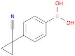 Boronic acid, B-[4-(1-cyanocyclopropyl)phenyl]-