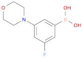 Boronic acid, B-[3-fluoro-5-(4-morpholinyl)phenyl]-