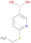 Boronic acid, B-[6-(ethylthio)-3-pyridinyl]-