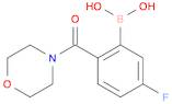 Boronic acid, B-[5-fluoro-2-(4-morpholinylcarbonyl)phenyl]-