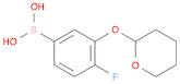 Boronic acid, B-[4-fluoro-3-[(tetrahydro-2H-pyran-2-yl)oxy]phenyl]-