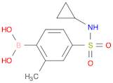 Boronic acid, B-[4-[(cyclopropylamino)sulfonyl]-2-methylphenyl]-