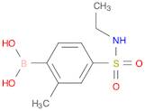 Boronic acid, B-[4-[(ethylamino)sulfonyl]-2-methylphenyl]-