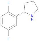 Pyrrolidine, 2-(2,5-difluorophenyl)-, (2S)-