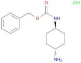 Carbamic acid, N-(trans-4-aminocyclohexyl)-, phenylmethyl ester, hydrochloride (1:1)