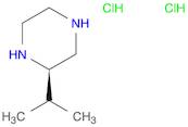 Piperazine, 2-(1-methylethyl)-, hydrochloride (1:2), (2R)-
