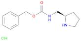 Carbamic acid, N-[(2R)-2-pyrrolidinylmethyl]-, phenylmethyl ester, hydrochloride (1:1)