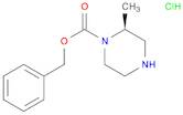 1-Piperazinecarboxylic acid, 2-methyl-, phenylmethyl ester, hydrochloride (1:1), (2S)-