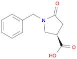 3-Pyrrolidinecarboxylic acid, 5-oxo-1-(phenylmethyl)-, (3R)-