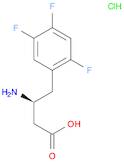 Benzenebutanoic acid, β-amino-2,4,5-trifluoro-, hydrochloride (1:1), (βS)-