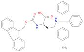 Butanoic acid, 2-[[(9H-fluoren-9-ylmethoxy)carbonyl]amino]-4-[[(4-methylphenyl)diphenylmethyl]amino]-, (2R)-