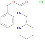 Carbamic acid, N-[(2S)-2-piperidinylmethyl]-, phenylmethyl ester, hydrochloride (1:1)