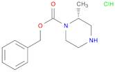 1-Piperazinecarboxylic acid, 2-methyl-, phenylmethyl ester, hydrochloride (1:1), (2R)-