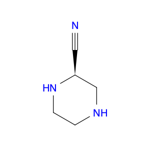 2-Piperazinecarbonitrile, (2R)-