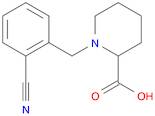 2-Piperidinecarboxylic acid, 1-[(2-cyanophenyl)methyl]-