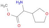 3-Furanacetic acid, α-aminotetrahydro-, methyl ester