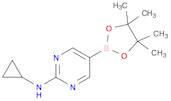 2-Pyrimidinamine, N-cyclopropyl-5-(4,4,5,5-tetramethyl-1,3,2-dioxaborolan-2-yl)-