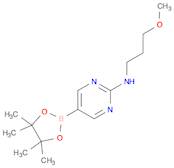 2-Pyrimidinamine, N-(3-methoxypropyl)-5-(4,4,5,5-tetramethyl-1,3,2-dioxaborolan-2-yl)-